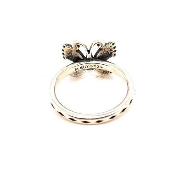 James Avery 925 Festival Butterfly Ring - Picture 3 of 5